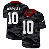Nike San Francisco 49ers 10 Garoppolo 2020 Camo Salute to Service Limited Jersey zhua,baseball caps,new era cap wholesale,wholesale hats